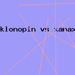 klonopin vs xanax